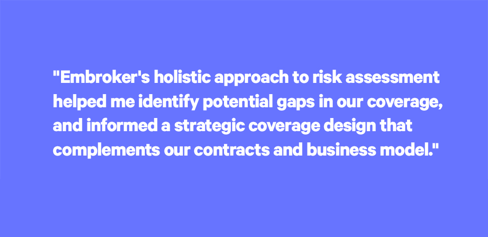 robin's experience with embroker