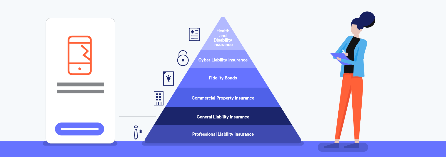 general liability insurance as a key freelance insurance policy illustration