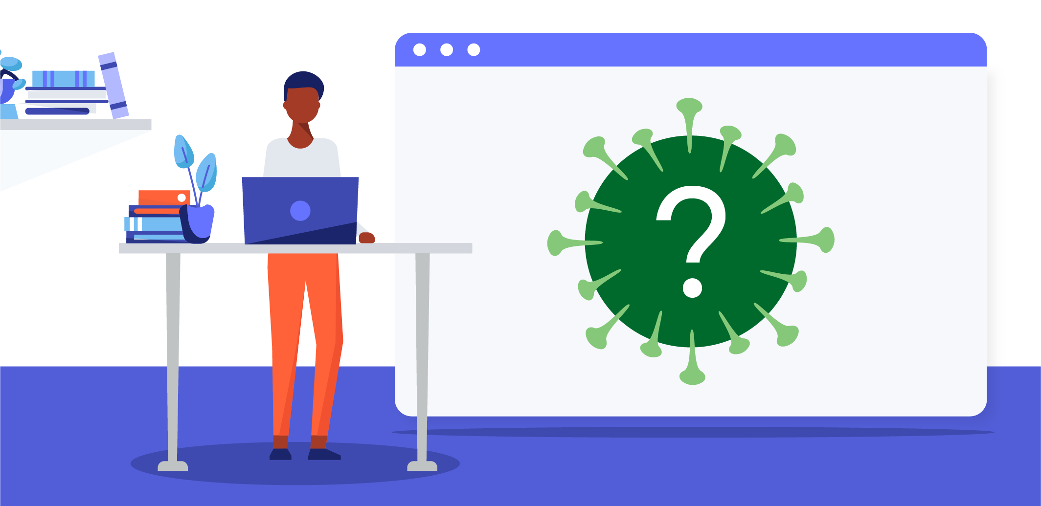 covid-19 faq illustration