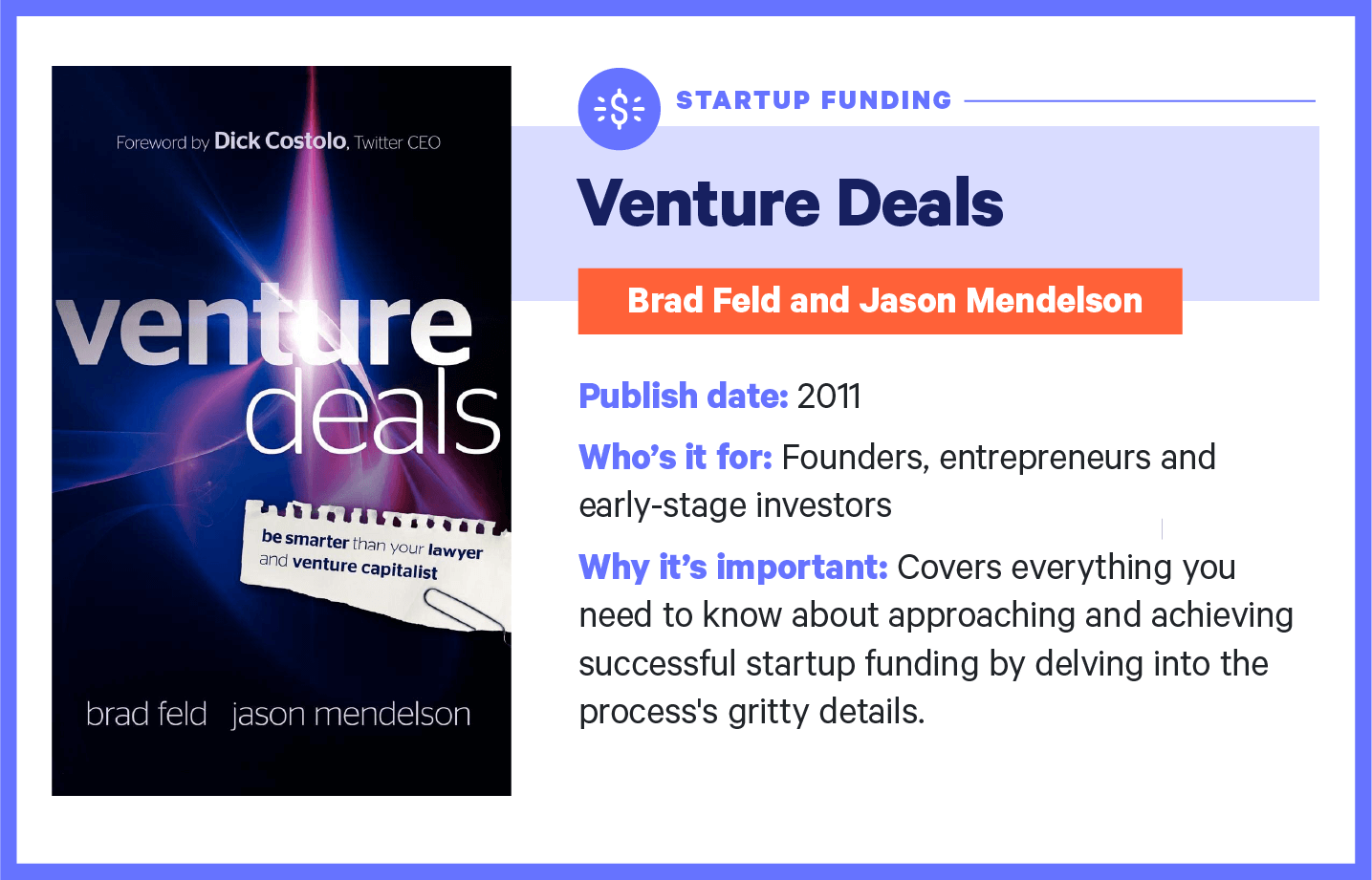 venture deals book