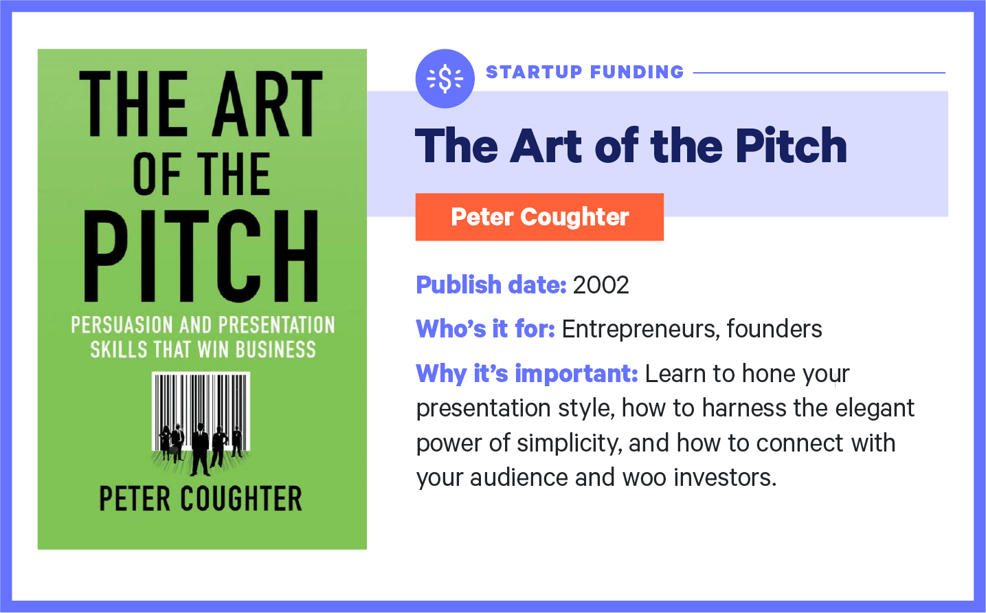 the art of the pitch book