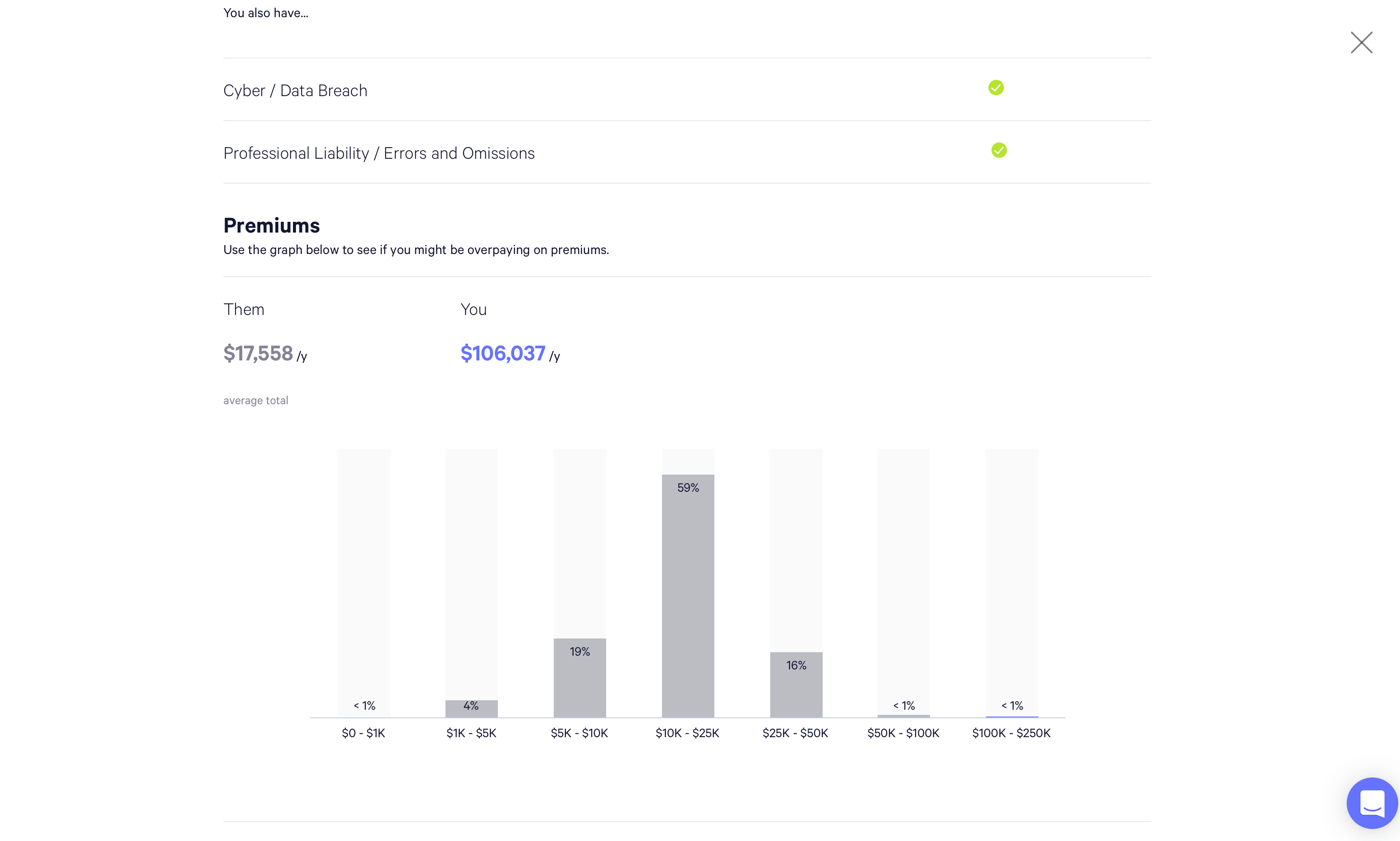 Digital insurance Policy Vault screenshot