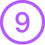 number 9 icon